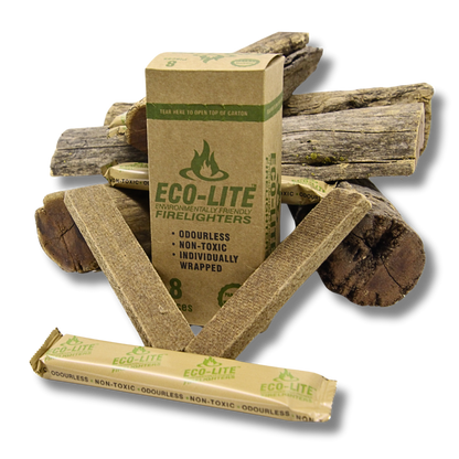 ECO-LITE 8-Piece Environmentally Friendly Firelighters (12 Pack)