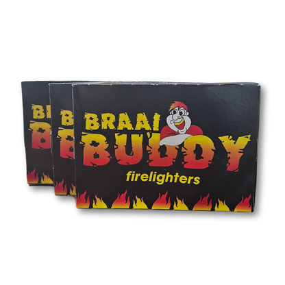 Braai Buddy 12-Piece Firelighters (24 Pack)